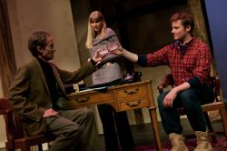 Dan Eddy as Sydney Bruhl, Laura Peterson as Myra Bruhl, Will Spilman as Clifford Anderson