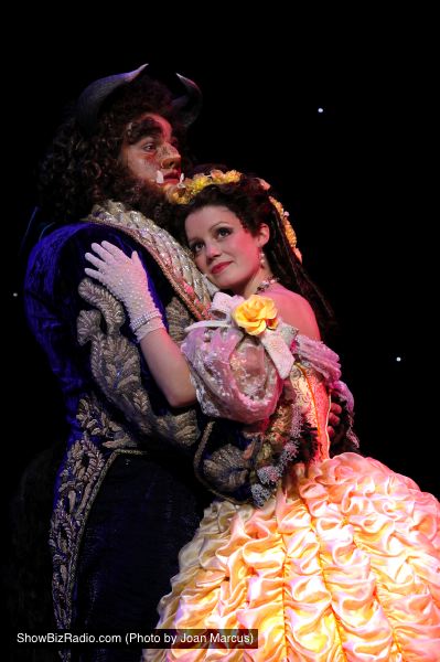Dane Agostinis as Beast and Emily Behny as Belle