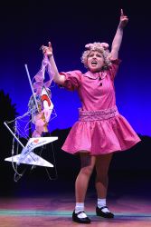 Sally (Jaimie Kelton) strikes back at her teacher over the 'C' she received on her project