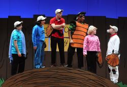 The Peanuts gang is all here and ready to play a little baseball