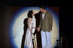 Hope (Natalie Martell) and Billy (Daniel Delaney)