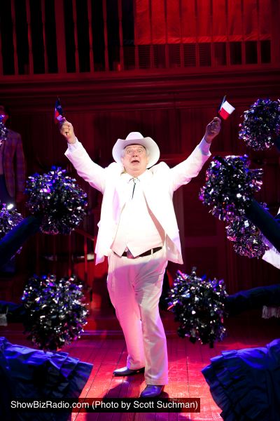 Dan Manning dances 'The Sidestep' as the Texan governor