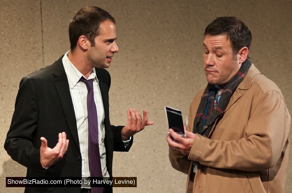 Jonathan Feuer (Stephen Bellamy) and Jason Damaso (Frank)