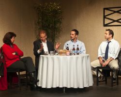 Leta Hall (Ida Horowitz), Bill Hurlbut (Paul Zara), Jonathan Feuer (Stephen Bellamy), Omar Latiri (Ben Fowles)
