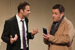 Jonathan Feuer (Stephen Bellamy) and Jason Damaso (Frank)
