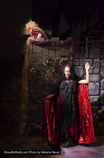 Ashley San as Rapunzel and Kindra Cook as the Witch