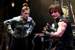 Mary Werntz as Angel, and Joseph Carlson as Demon