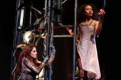 Mary Werntz as the Angel, and Brynn Tucker as Eve