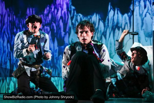 Pasquale Guiducci, Ben Arden, and Victoria Bertocci in 'A Trip to the Moon'