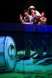 Pasquale Guiducci, Ben Arden, and Victoria Bertocci in 'A Trip to the Moon'