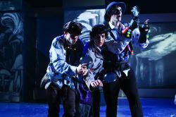 Pasquale Guiducci, Victoria Bertocci, and Ben Arden in 'A Trip to the Moon'