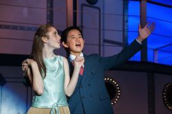 Jordan Abramowitz (as Hope Harcourt) and Bryan Eng (as Billy Crocker) perform 'It's Delovely'
