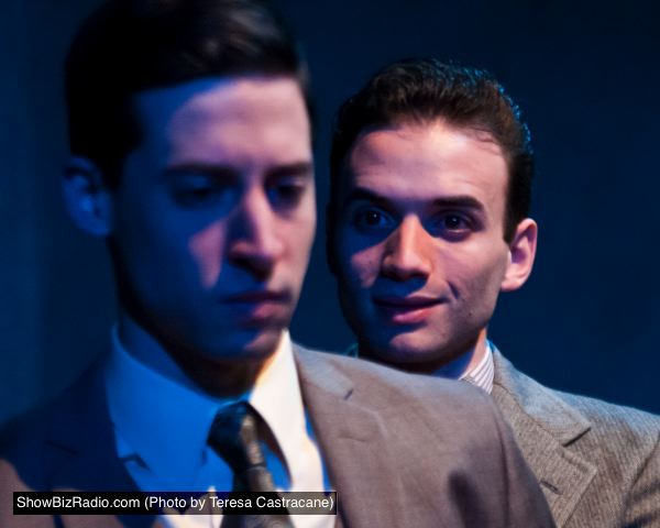 Alex Mandell as Richard Loeb and Stephen Russell Murray as Nathan Leopold