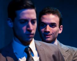 Alex Mandell as Richard Loeb and Stephen Russell Murray as Nathan Leopold