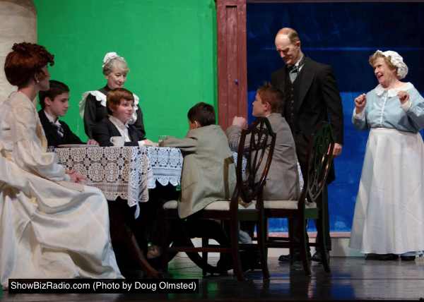 Vinnie, Clarence Jr., John, Maggie, Harlan, Whitney, Father, Margaret