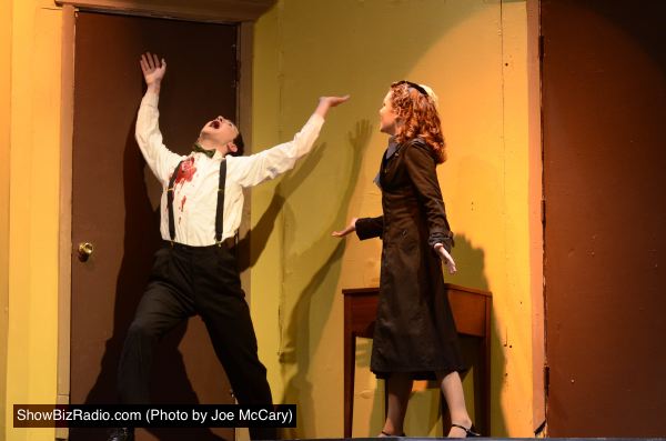 Jordan Hill as David, Elizabeth Lambert as Veronica