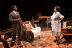 Malcolm-Jamal Warner as Dr. John Prentice and Lynda Gravatt as Matilda Binks