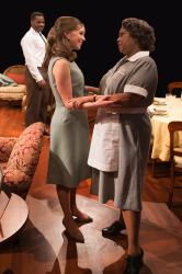 Bethany Anne Lind as Joanna Drayton and Lynda Gravatt as Matilda Binks, with Malcolm-Jamal Warner as Dr. John Prentice