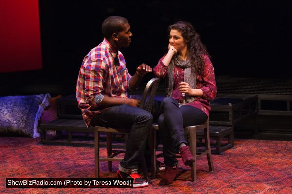 Khris Davis as Duke and Melis Aker as Roya