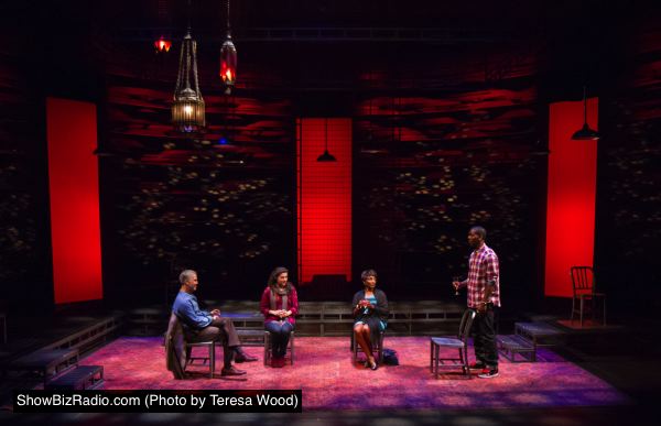 Joseph Kamal as Sayeed, Melis Aker as Roya, Dawn Ursula as Desiree and Khris Davis as Duke