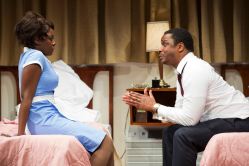 Joaquina Kalukango as Camae and Bowman Wright as Dr. Martin Luther King, Jr.