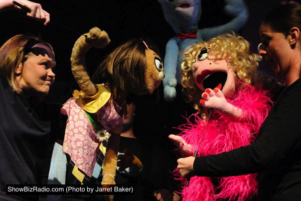 Heather Friedman (Kate Monster) and Amy Baska (Lucy the Slut)