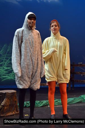 Tyler Lazzari as 'Ugly' and Emily Richter as 'Ida'