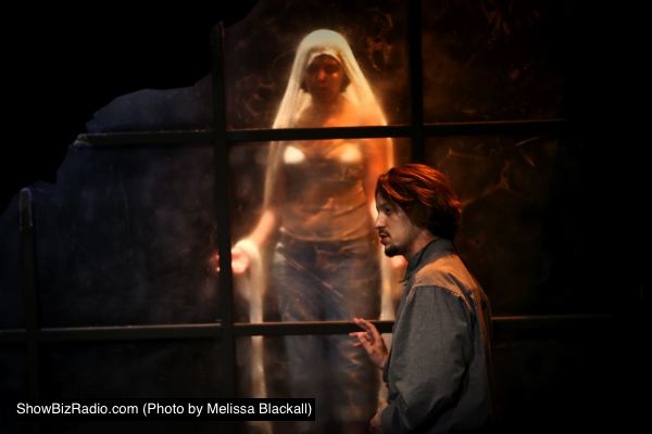 Ryan Sellers and Nora Achrati as Amal and Virgin Mary