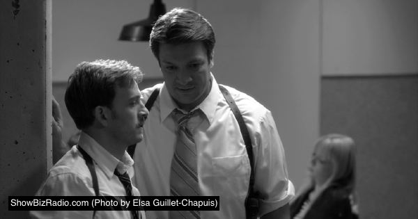 Tom Lenk and Nathan Fillion