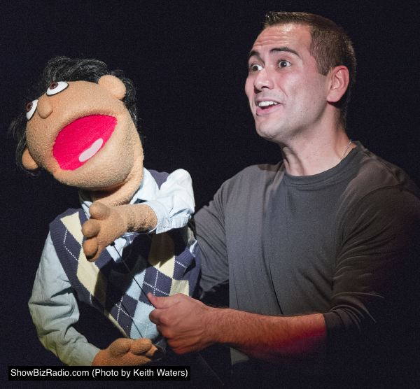 Princeton (puppet) and Sean Garcia