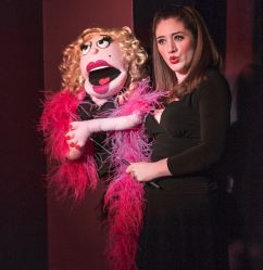 Lucy the Slut (puppet) and Claire O'Brien