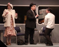 Heather Norcross (Anita Highland), Michael Gerwin (Dr. Grover Lockwood), and Ben Norcross (Porter)