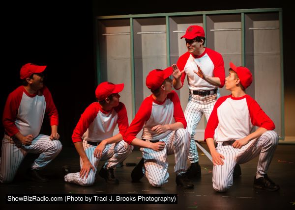 Rocky (Russell Silber) encourages the Washington Senators