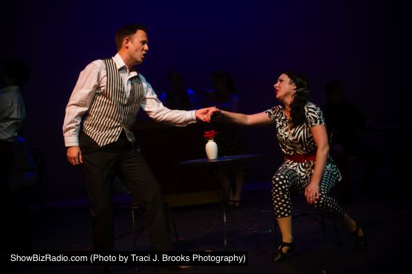 Tim Adams as Joe Hardy and Annie Ermlick as Lola