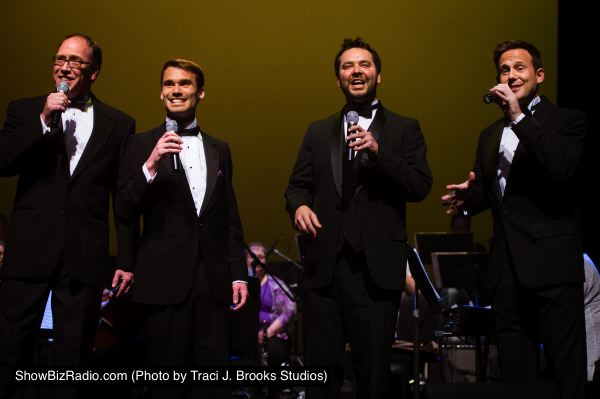 Harv Lester, Terry Barr, Ryan Khatcheressian, Tim Adams singing 'There is Nothing Like a Dame' from South Pacific