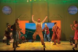 Tom Story as Young Shepherd (Clown) and the cast