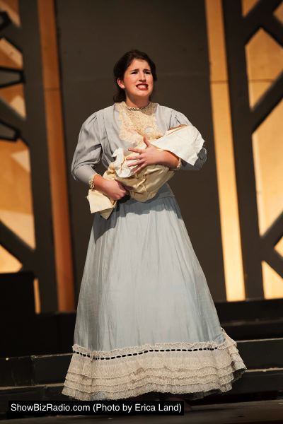 Mother (Sarah Kinney) finds an abandoned negro child in her garden and wonders 'What Kind of Woman' would do such a thing