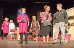 Tina Anderson (Carlene), Meg Hoover (Nita), Edye Smith (Sugar Lee), Janice Zucker (Crystal), Barbara Hayes (Bunny), Nick Matich (Bobby Dwayne)