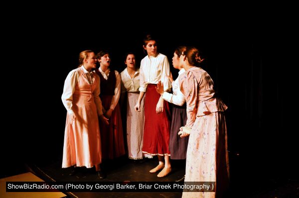 Juliana Iglesias (Mrs. Squires), Maya Koch (Maud Dunlop), Sarah Woodward (Ethel Toffelmier), Gabi Montes de Oca (Marian Paroo), Holly Prencipe (Alma Hix), Melissa Haberle (Eulalie Shinn)
