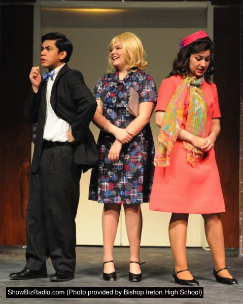 J. Pierpont, Smitty, and Rosemary (Joey Ledonio, Abby Giuseppe, and Angelica Miguel) discuss how it has 'Been a Long Day'