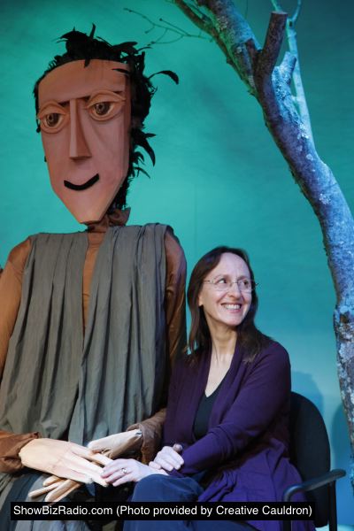 Margie Jervis and Puppet