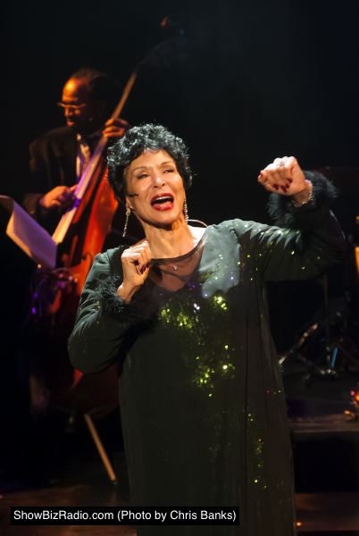 Solo of Freda Payne as Ella Fitzgerald