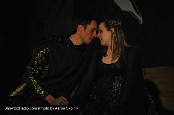 Christopher Herring is Red Knight and Katie Zitz is Fanglett