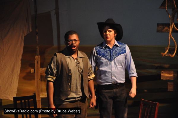 Lionel Jackson as Jud and Billy Weber as Curly