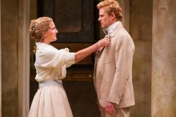 Katie Fabel as Cecily and Anthony Roach as Algernon