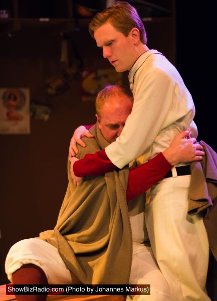 Evan Crump as Author, Richie Montgomery as Bruce