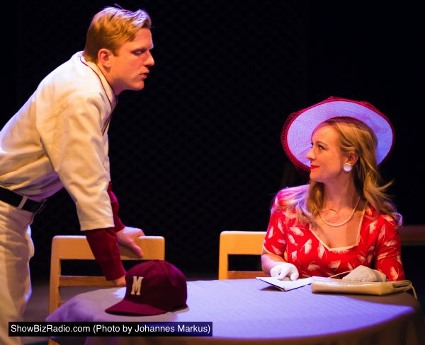 Evan Crump as Author, Lizzi Albert as Katy