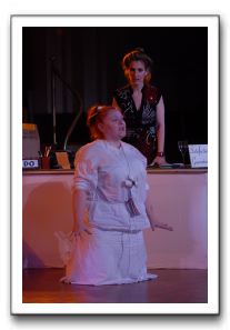 Derangement or visions? Tina is baffled by Margery's behavior.