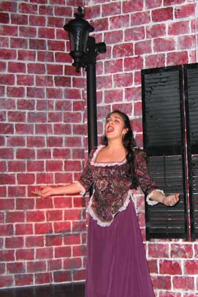 Lucy Harris (played by Caroline Rushing)