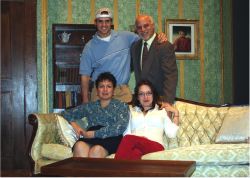 Jackson Dismukes and Jim Epstein; Lori Sampson and Alexandra Smith